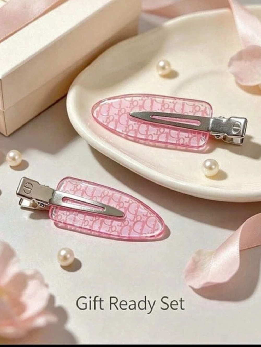Christian Dior Beauty Backstage Pink Hair Clips Set